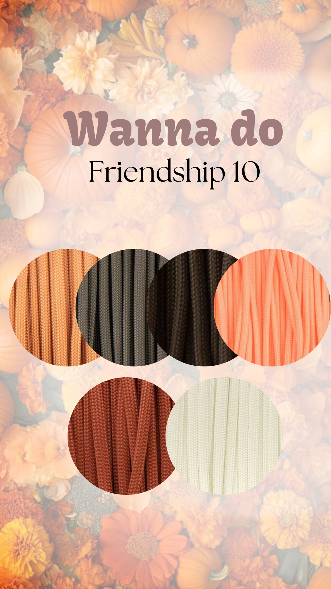 WANNA DO ''Friendship 10''