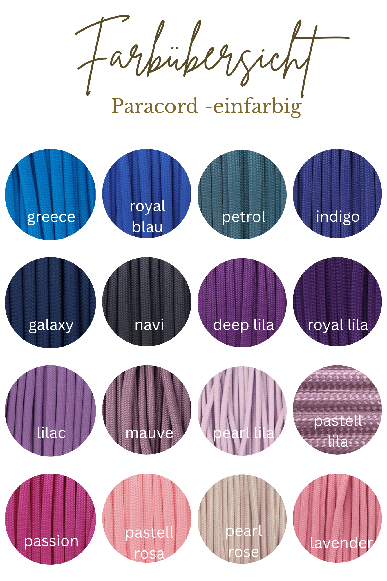 Paracordleine Standard