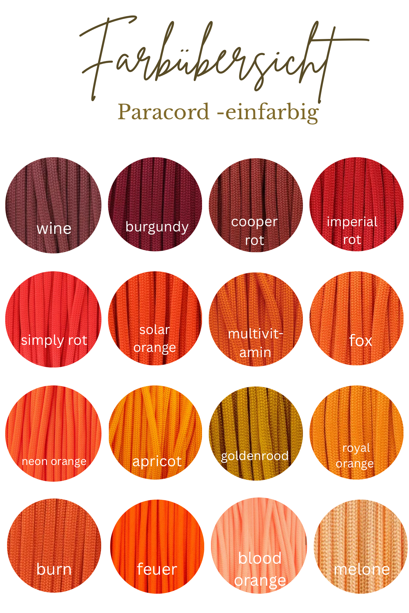 Paracordleine Standard