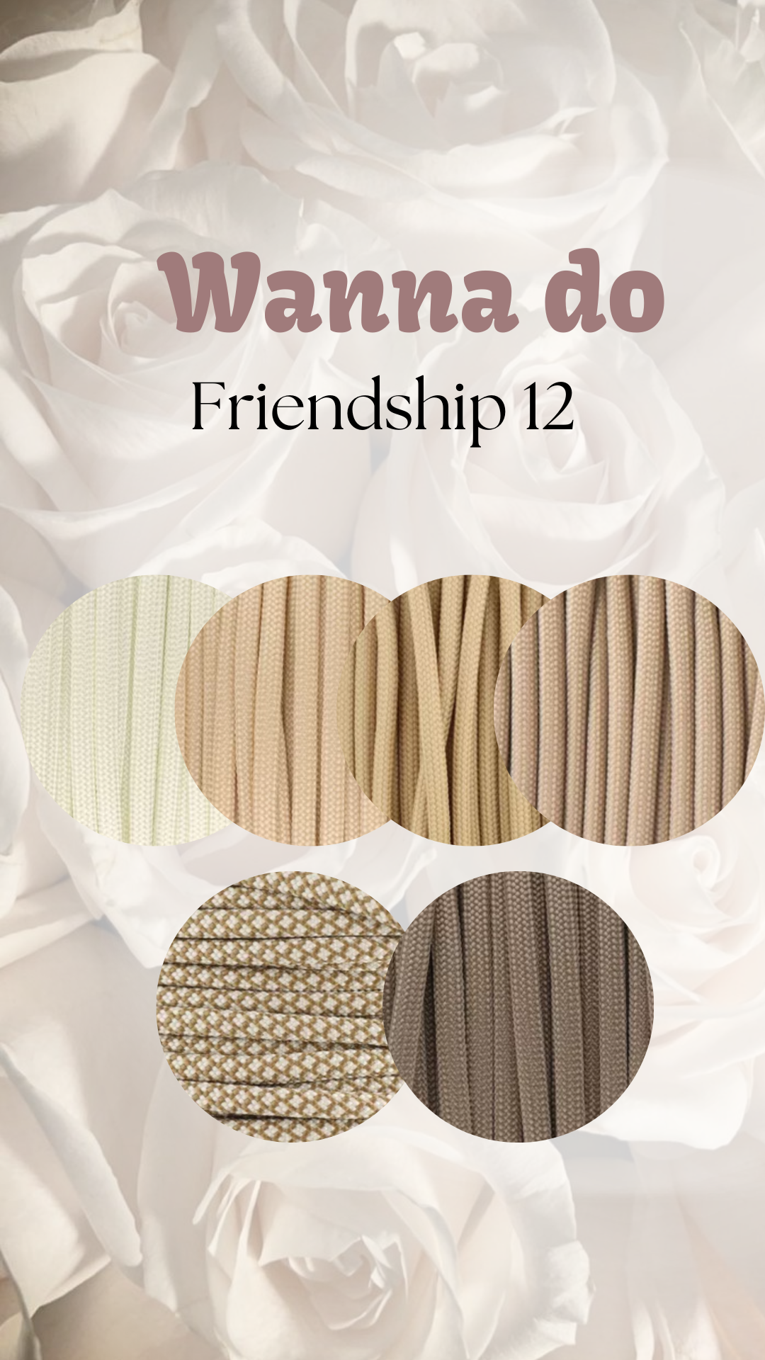WANNA DO ''Friendship 12''