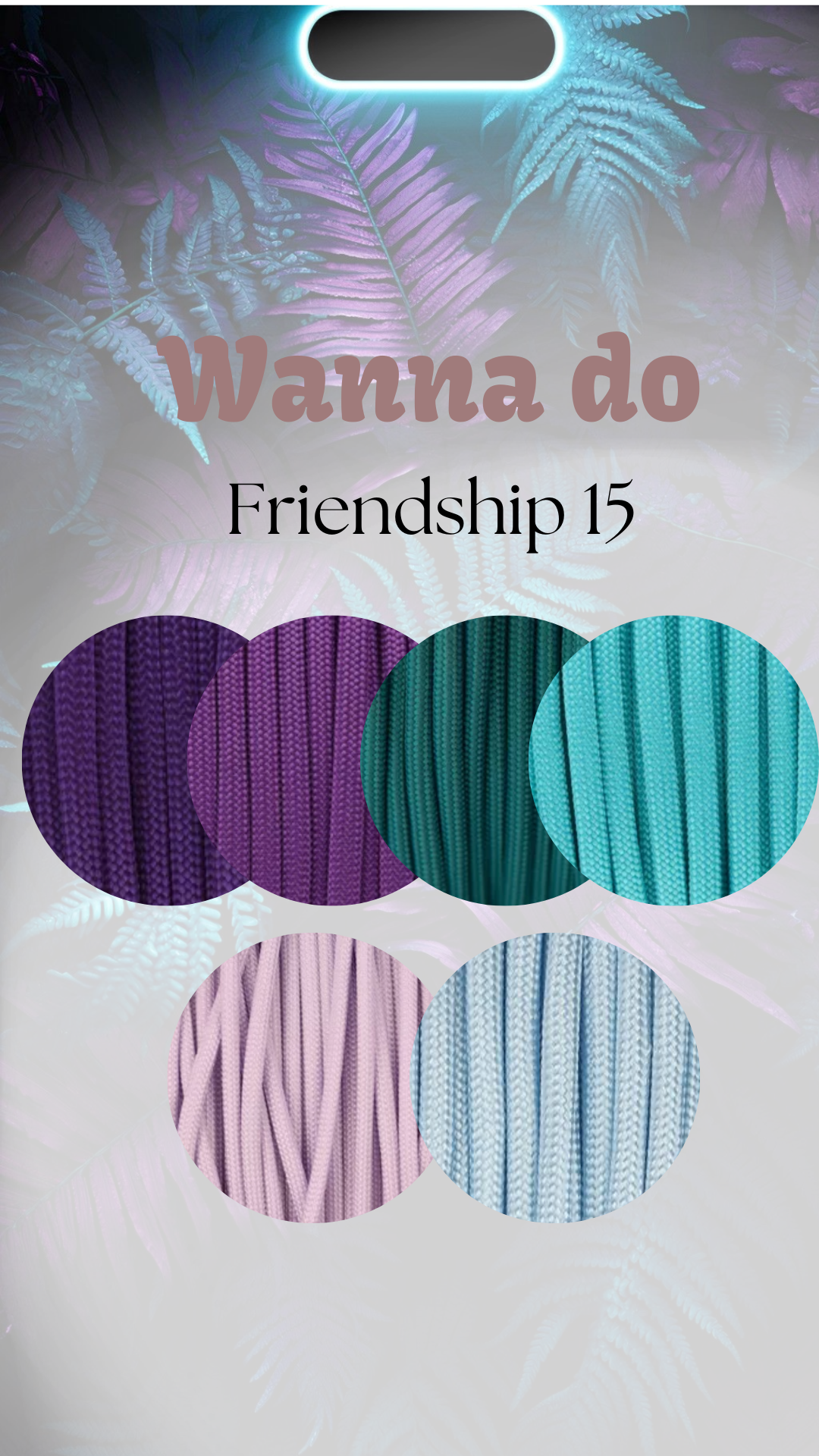 WANNA DO ''Friendship 15''