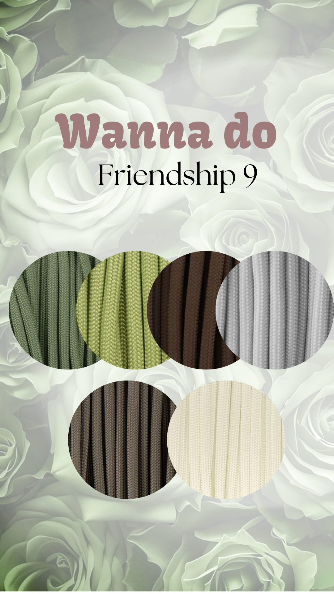 WANNA DO ''Friendship 9''
