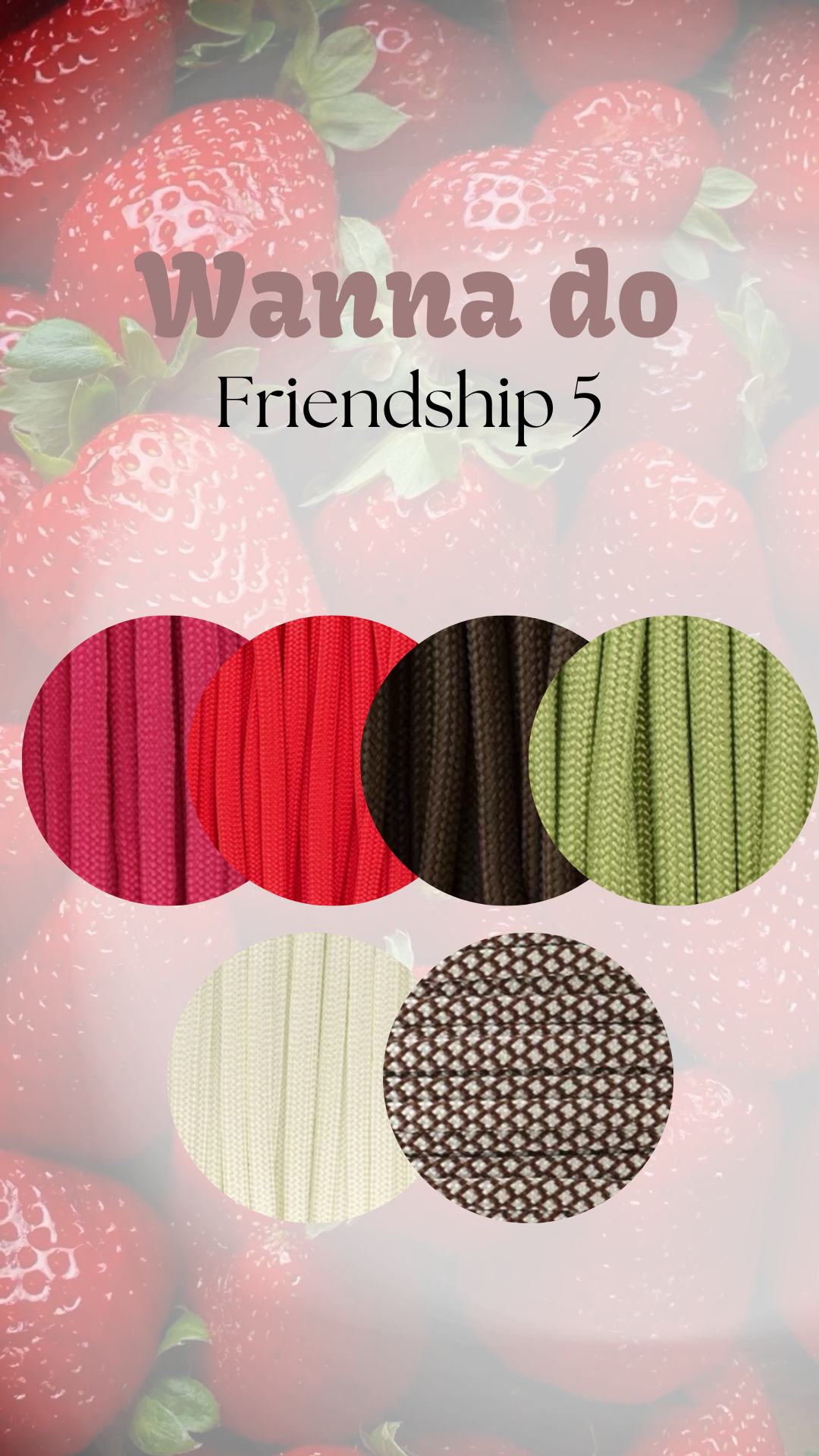 WANNA DO ''Friendship 5''