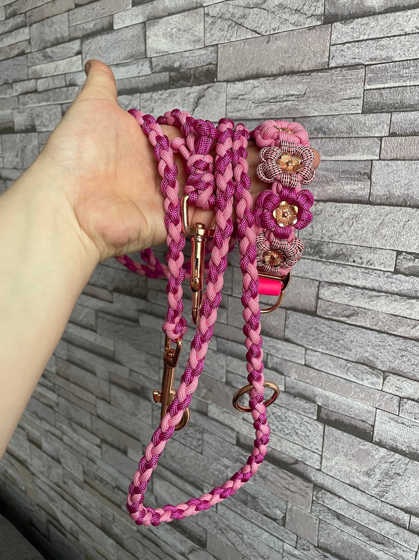 Paracordhalsband ''Blümchen''